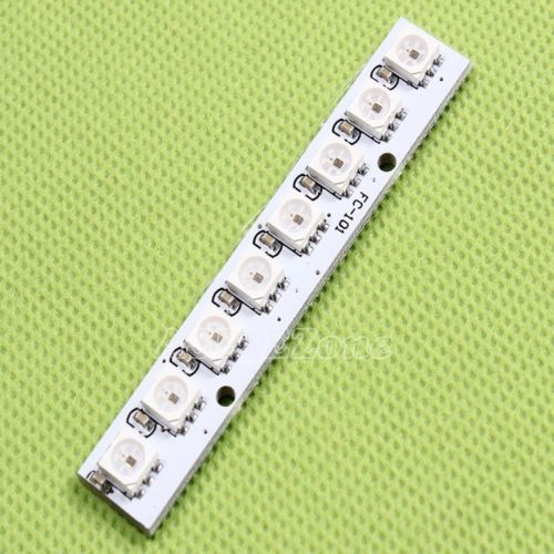 Ws2811 5050 rgb led lamp panel module 8-bit 5v rainbow led for arduino for sale