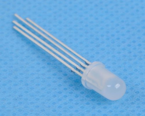 10pcs 8MM Round RGB LED Diffused Common Anode LED Light Emitting Diode