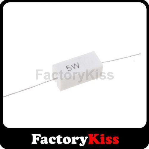 5w 1 k ohm ceramic cement resistor (5 pieces) ioz for sale