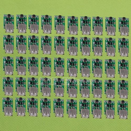 50pcs DC-DC Converter Step Up Boost Module 1-5V to 5V 500mA USB Charger