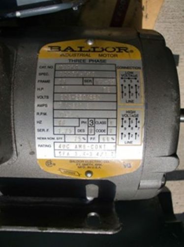 NEW* Baldor Industrial Motor M3464