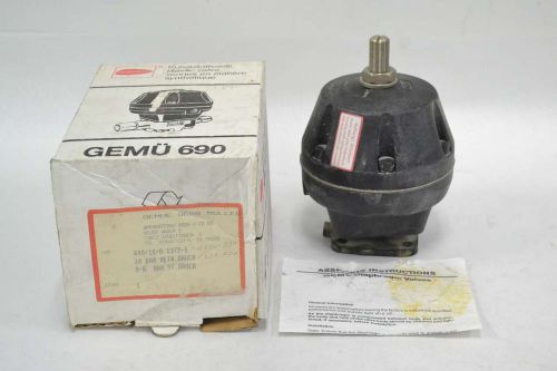 GEMU 695/15/D 1372-1 SANITARY DIAPHRAGM VALVE ACTUATOR REPLACEMENT PART B335490