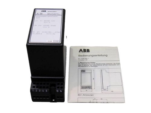 ABB METRAWATT GTU0402A11B01C1D06E09 CONVERTER