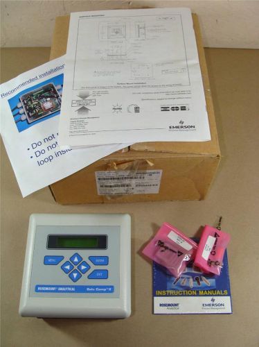 NEW ROSEMOUNT 1055-01-10-21-30 SOLUCOMP II CONDUCTIVITY ANALYZER TRANSMITTER