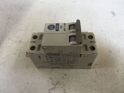 ALLEN BRADLEY 1492-CB2-G050 SERIES B CIRCUIT BREAKER *USED*