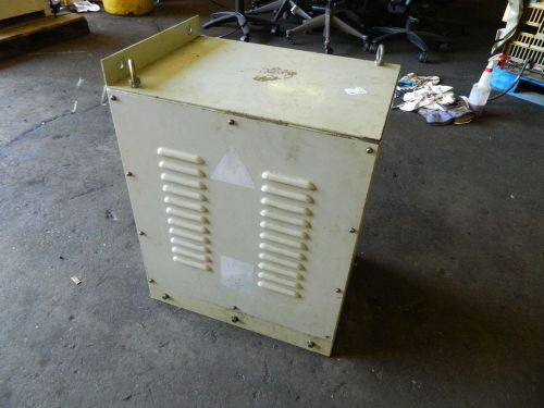 25.0 KVA 3 PH Machine Tool Transformer, Off Vertical Machining Center, Used