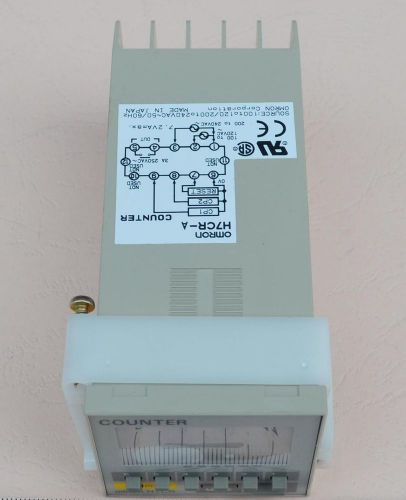 Omron Counter H7CR-A H7CRA 100-240VAC *USED* free ship