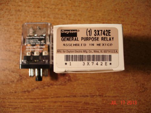 DAYTON GENERAL PURPOSE RELAY 3X742E