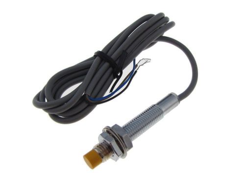 DC NPN 3-Wire NO Nomal Open Proximity Sensors 2m Body M8