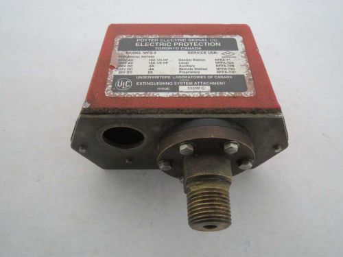 POTTER WFS-5 WATERFLOW 175PSI 250V-AC SWITCH B395306