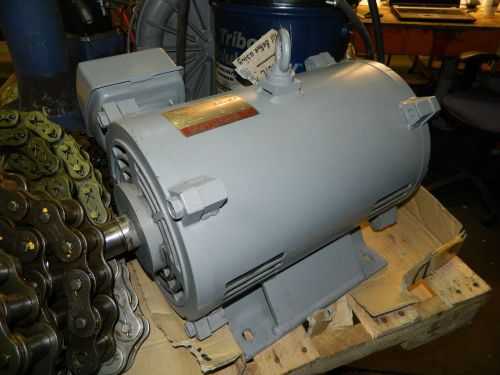 NEW Mitsubishi 3 Phase Induction Motor, SB-JR, 11kW (15 HP), 480V, 1170 RPM,