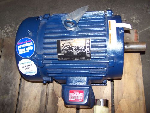 NEW MARATHON 10 HP AC ELECTRIC MOTOR 3525 RPM 230/460 VAC 215T FRAME TEFC