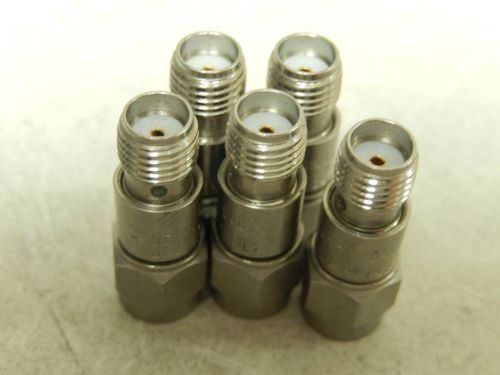 INMET 64671 12-A 1 dB SMA m(f) ATTENUATOR LOT OF 5