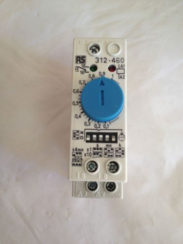 CROUZET M2N/O  24VAC/DC, 220-240VAC  0.05s - 60h, DPDT On Delay, Off Delay