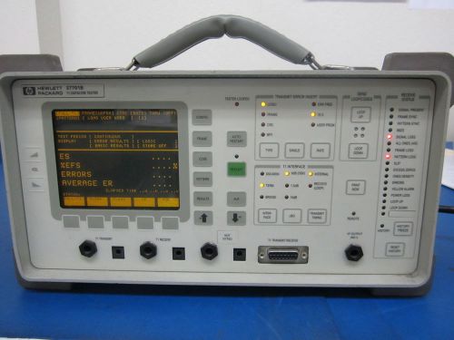 Hewlett Packard HP 37701B T1/Datacom Tester - Powers On!