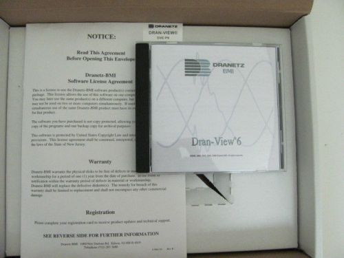 Dranetz Dran-View 6 Enterprise (DVE-PX) Software NIB