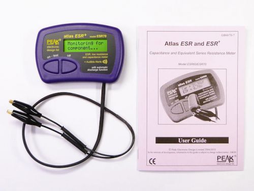 PEAK ESR70 ATLAS Digital Capacitance Meter