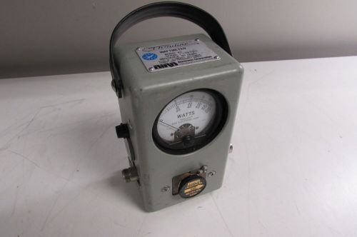 Bird Thruline Wattmeter Model 43 w/ 50E Slug