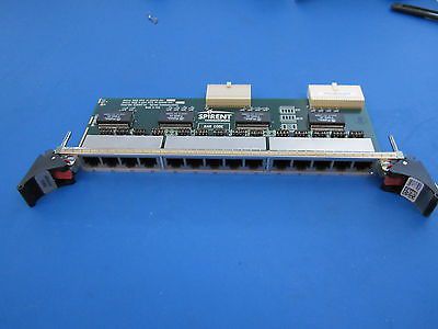 Spirent Abacus 5000 PCG 3000R PCI3 81-03559-011 (14-ckt Rear Card)