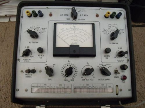 Hickok 870 dynamic beta transistor tester