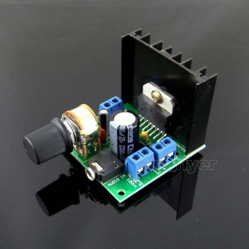 Tda7297f 2*15w audio amplifier board 15w+15w dual-channel diy ac/dc 12v 9-18v for sale