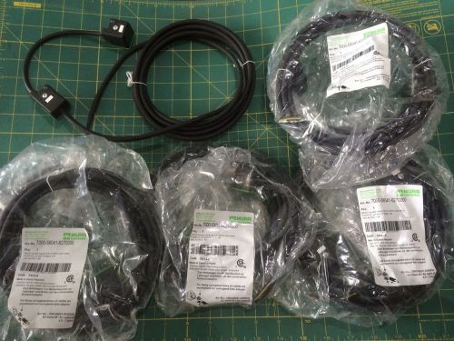 5 piece Murr Elektronik 7000-58041-6270300 MSUD DOUBLE VALVE CONNECTOR CABLE NEW