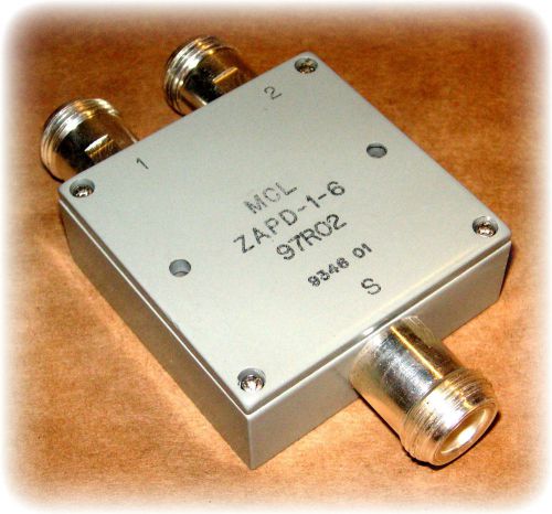 Splitter / Combiner, DC Pass Power, 50?, 500 to 1000 MHz (MCL) (New)