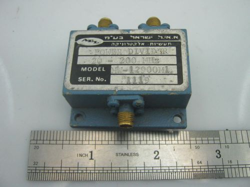 AEL 2-way RF Power Divider 20-200 MHz  SMA 3.5dB insertion loss