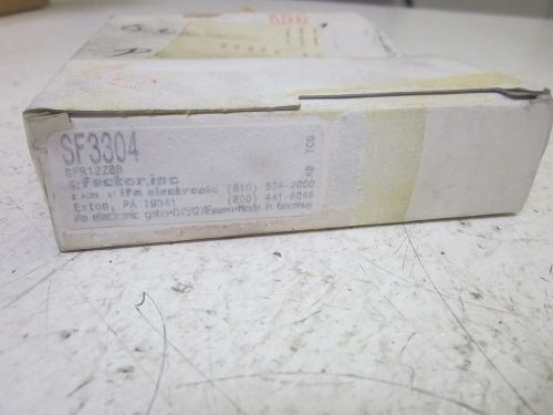 IFM EFECTOR SF3304 FLOW SENSOR *NEW IN A BOX*