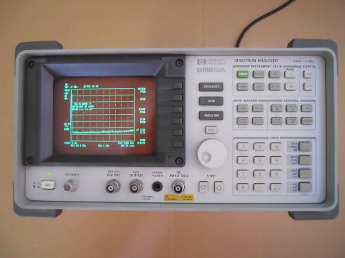 HP Agilent 8590A Opt H50 10 Khz - 1.5 GHz Spectrum Analyzer HP-IB GP-IB