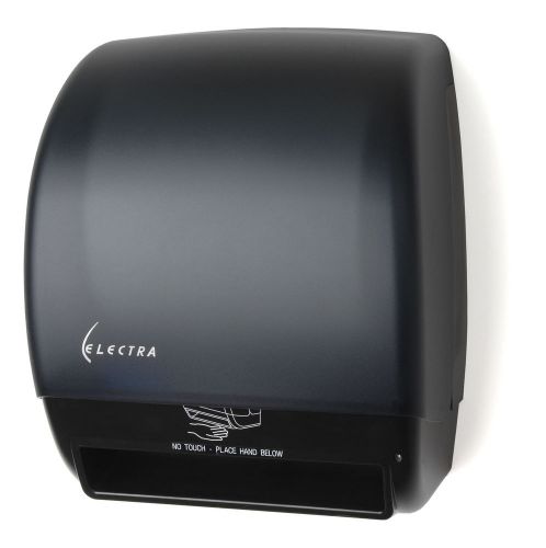 Palmer fixture electra automatic ac roll towel dispenser black translucent for sale