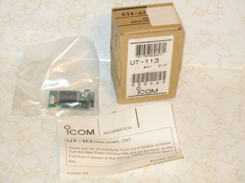 NEW Icom UT-113 Man Down Unit  for Handheld Radios