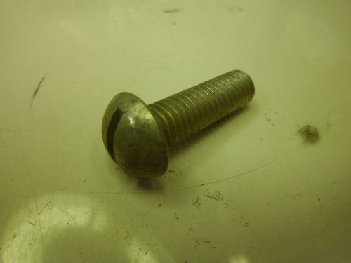 3/8-16 x 1 1/4 round head machine screws zinc (qty 30) #j55020 for sale