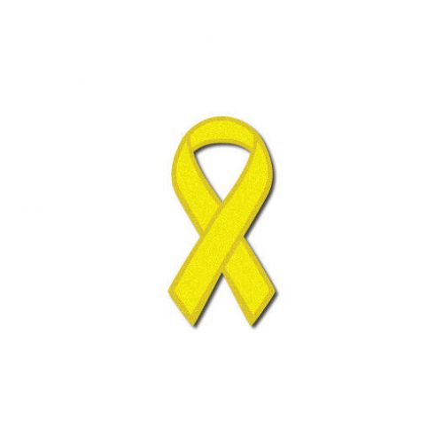 FIREFIGHTER HELMET DECALS FIRE HELMET STICKER- Support Our Troops Yellow Ribbon