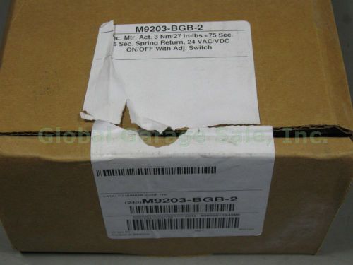 New Johnson Controls M9203-BGB-2 Spring Return Actuator 25 Sec 24 VAC/VDC ON/OFF