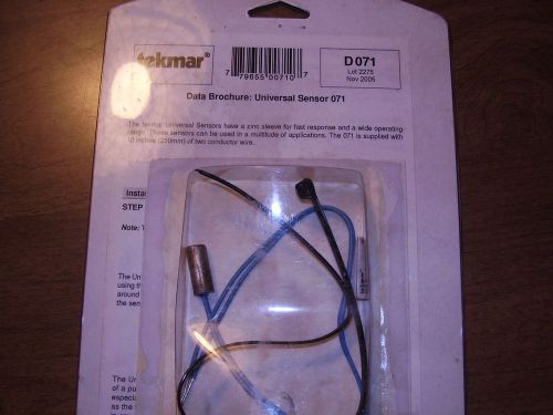 Tekmar universal sensor 071 for sale