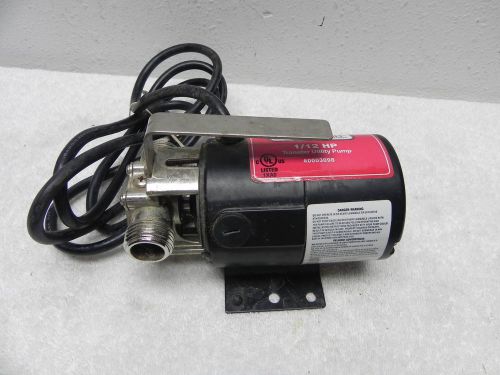 UTILITECH 1/12 HP Liquid Transfer Utility Pump garden hose connections 115V 3.5A