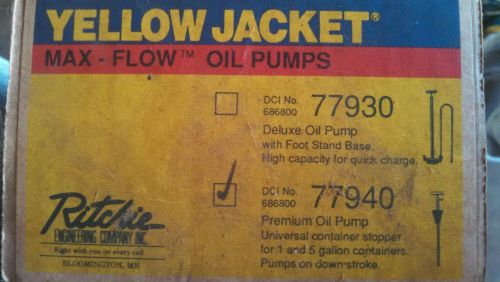 Yellow Jacket 77940 Max-Flow Combination Oil Pump