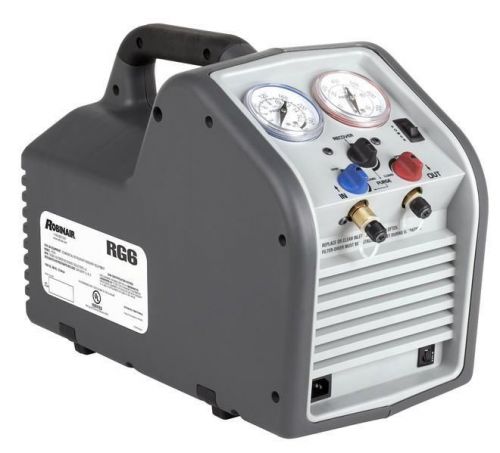 NEW! Robinair RG6 115 VOLT Portable Refrigerant Recovery Machine REPLACES RG6000