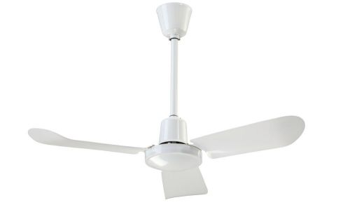 36&#034; commercial inda364l ceiling paddle fans, white, 120v, 12500 cfm, reversible for sale