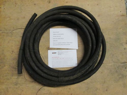 PARKER 701-10 5/8&#034; 100R12 FOUR WIRE HYDRAULIC HOSE  41 FEET