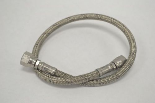 NEW PARKER P9190606040404C FLEXIBLE METAL 18 IN 1/8 IN HYDRAULIC HOSE B235807