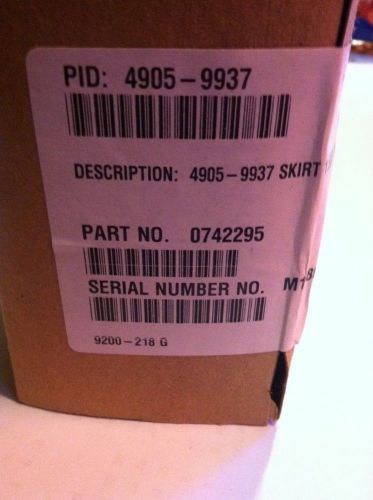 Simplex 4905-9937 a/v horn fire alarm skirt  0742295 *new in box sealed* 1.5&#034; for sale