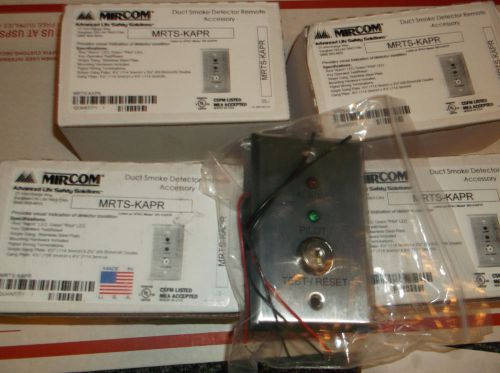 MIRCOM DUCT SMOKE DETECTOR REMOTE ACCESSORY