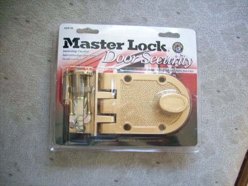 MASTERLOCK INTERLOCKING DEADBOLT -Model # 5261D