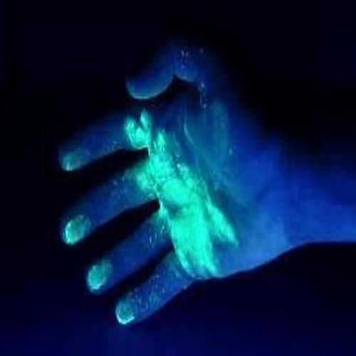 GREEN ULTRAVIOLET THIEF THEFT DETECTION FINGERPRINT POWDER