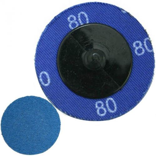 50 3&#034; Roloc European Zirconia Quick Change Sanding Disc 60 Grit