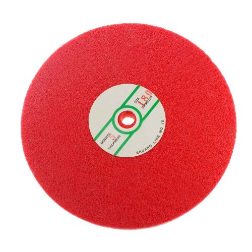 250mm Dia 25mm Thickness Fiber Polishing Buffing Wheel 180# Grit Nylon Abrasive