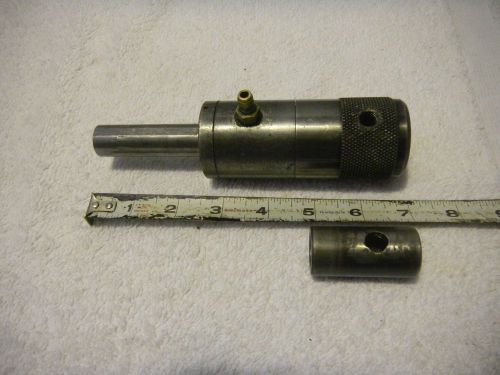 GUN DRILL 3/4&#034; Straight Shank w/1&#034; Bore ROTARY TOOLHOLDER + Reduction Adapter