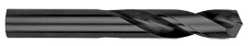 #36 .1065&#034; Diameter Stub Black Oxide HSS Drill Bit 135° Point USA RMT 95001835